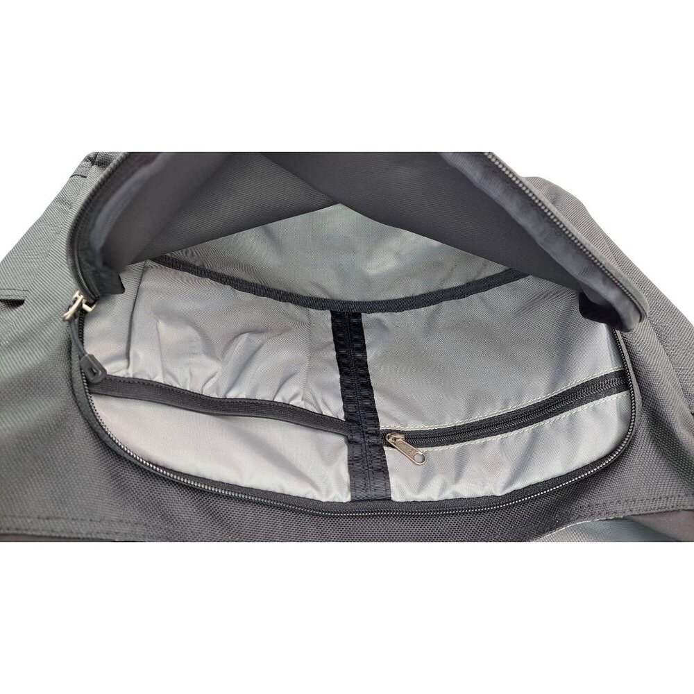 Patagonia Messenger Laptop Bag Black Daily Grind Adjustable Strap Style # 48882 - Picture 7 of 14